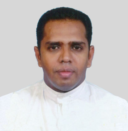 Rev. Fr. Prasanna Dilruk Fernando, Assistant Parish Priest St. Anthony's Church Weliveriya and St. Therese's Church Nakandapola