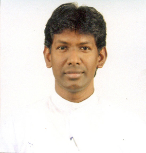 Rev. Fr. Lakpriya Kumar Nonis The Parish Priest St. Anthony's Church Weliveriya and St. Therese's Church Nakandapola